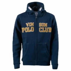 Kent Sweatshirt Hood Blue*Vinson Polo Club Hot