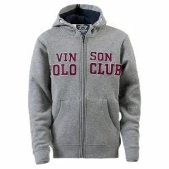 Kent Sweatshirt Hood Grey*Vinson Polo Club