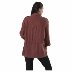 Only Kenya Life Utility Jacket Cc Otw Red Röd Clearance