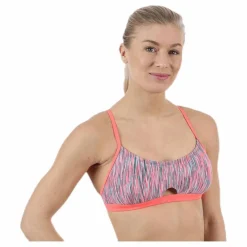Nike Swim Keyhole Sport Top Blue Blå Sale
