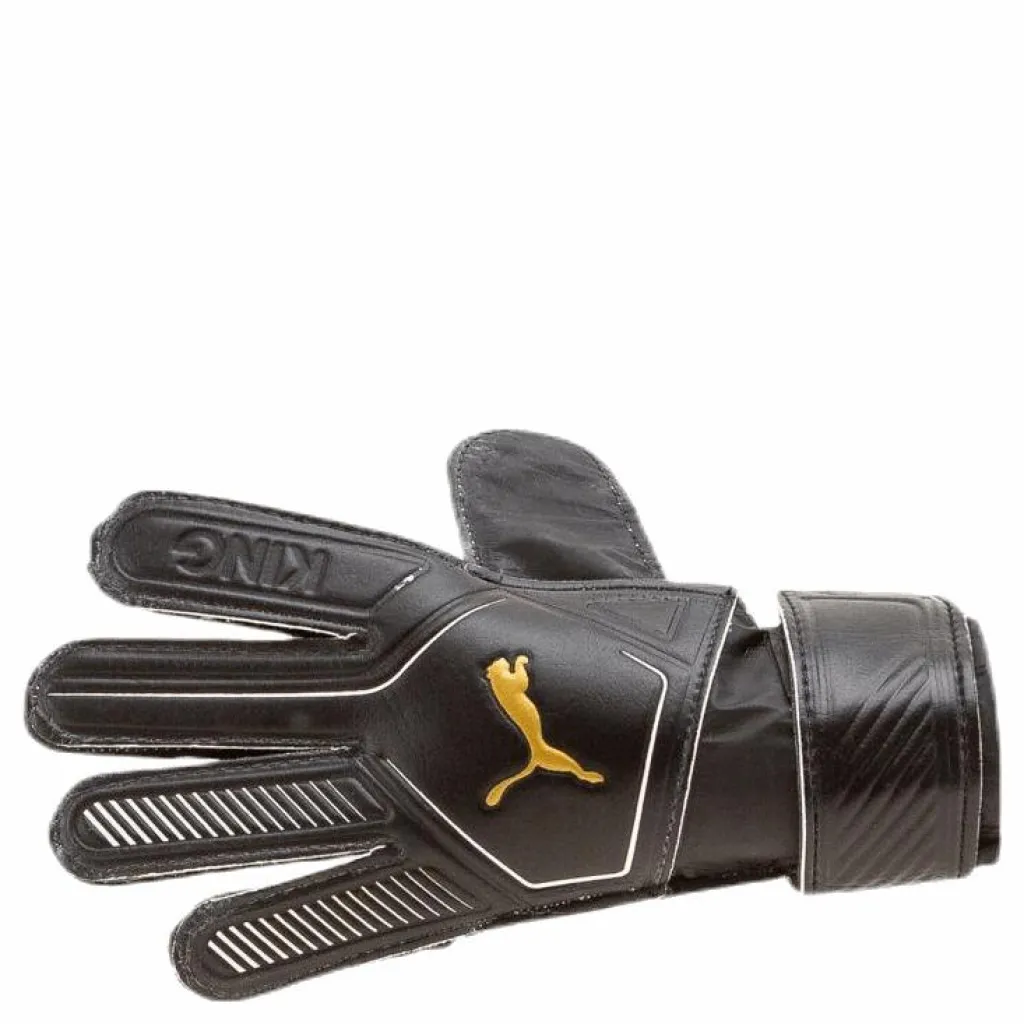 Puma King 4 Black/Gold Svart och Guld Discount