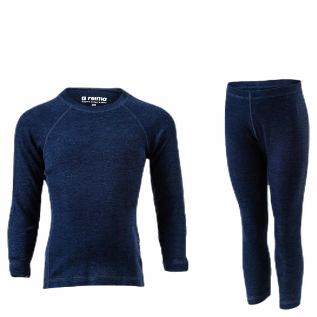 Kinsei Merino Wool Set Blue*Reima Hot