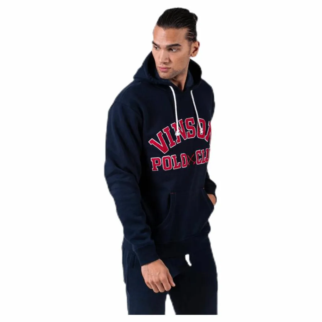 Vinson Polo Club Kiran Sweatshirt Hood Blue Blå Outlet