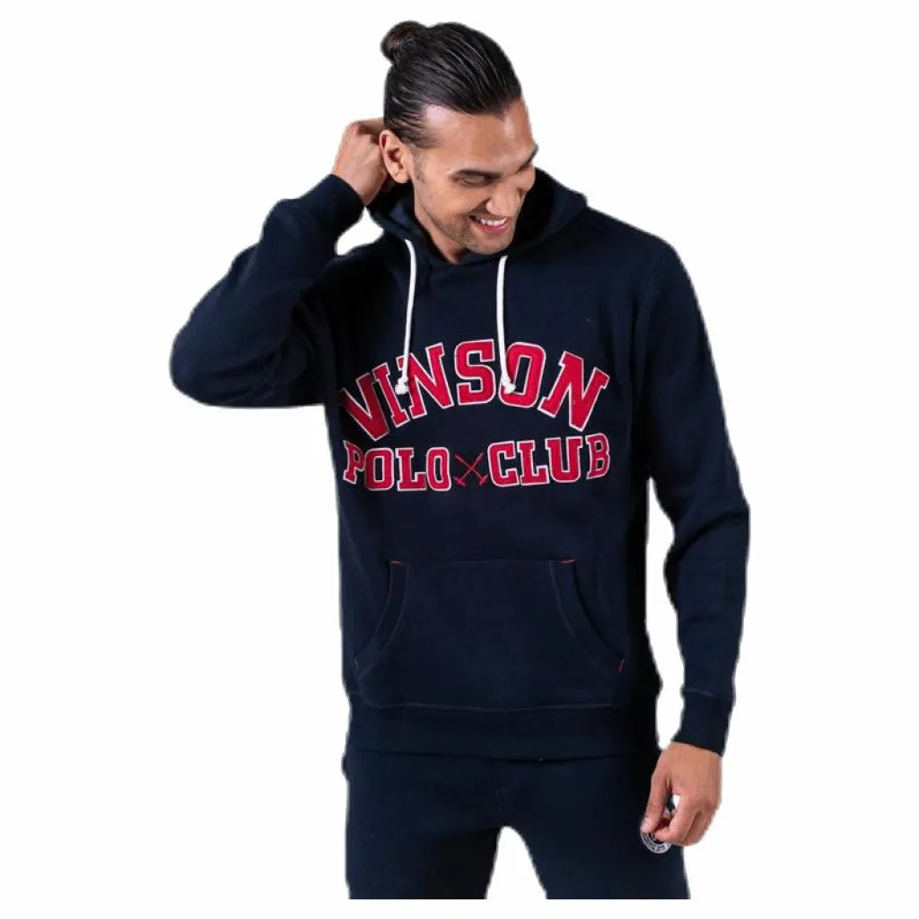 Vinson Polo Club Kiran Sweatshirt Hood Blue Blå Outlet