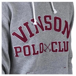 Kiran Sweatshirt Hood Grey*Vinson Polo Club Best