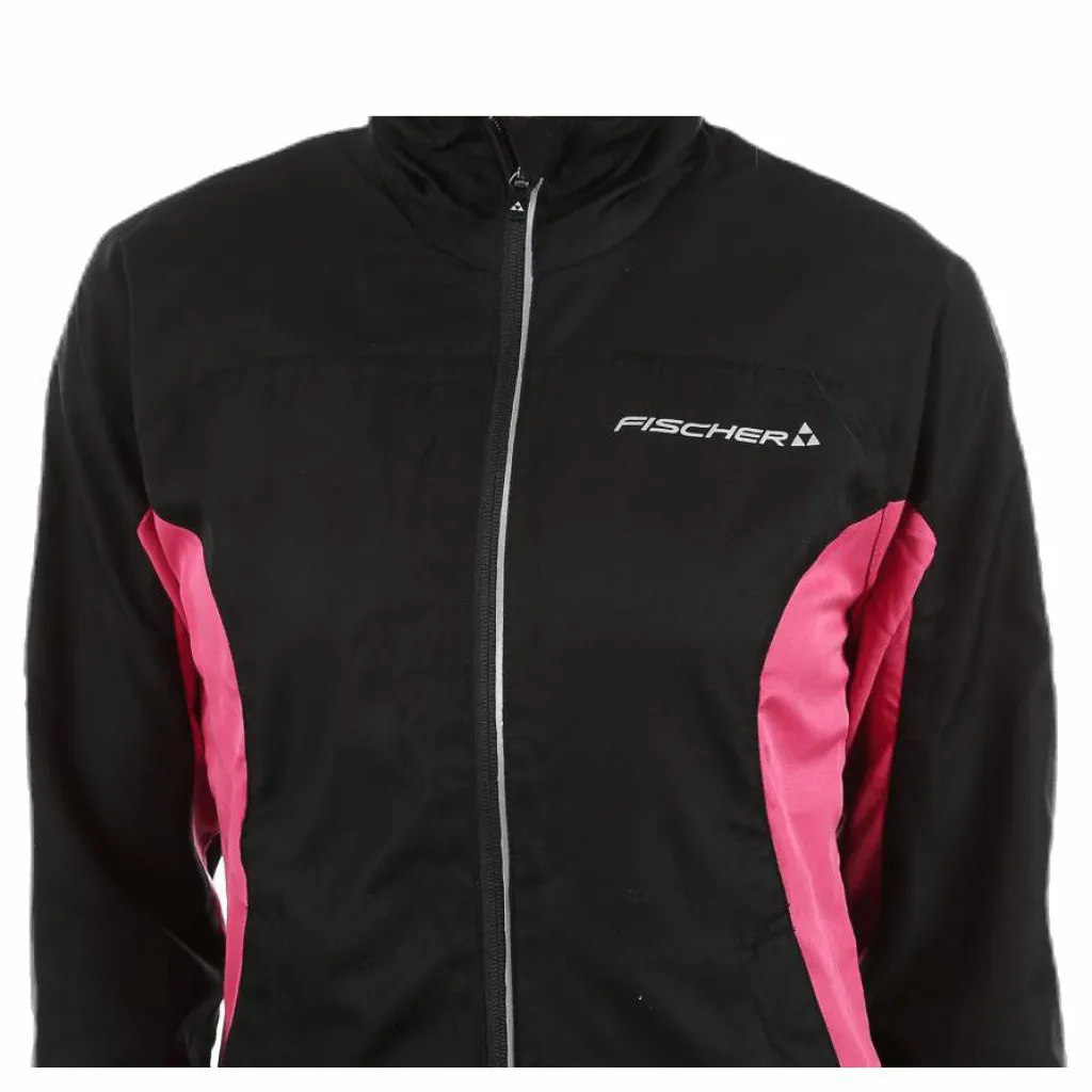 Fischer Kiruna Jacket Black/Red Svart och Röd Outlet