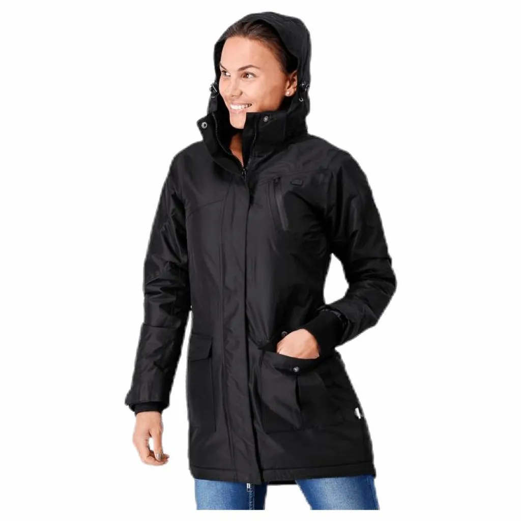 2117 of Sweden Kiruna Parka Black Svart Sale