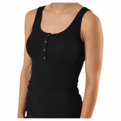 Kitte Tank Top Black*Pieces Best