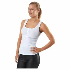 Pieces Kitte Tank Top White Vit
