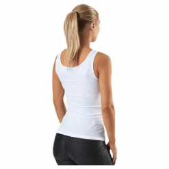 Pieces Kitte Tank Top White Vit