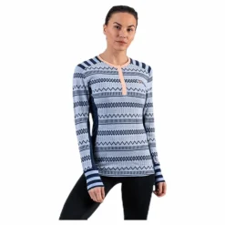 Åkle Long Sleeve Shirt Blue*Kari Traa Outlet