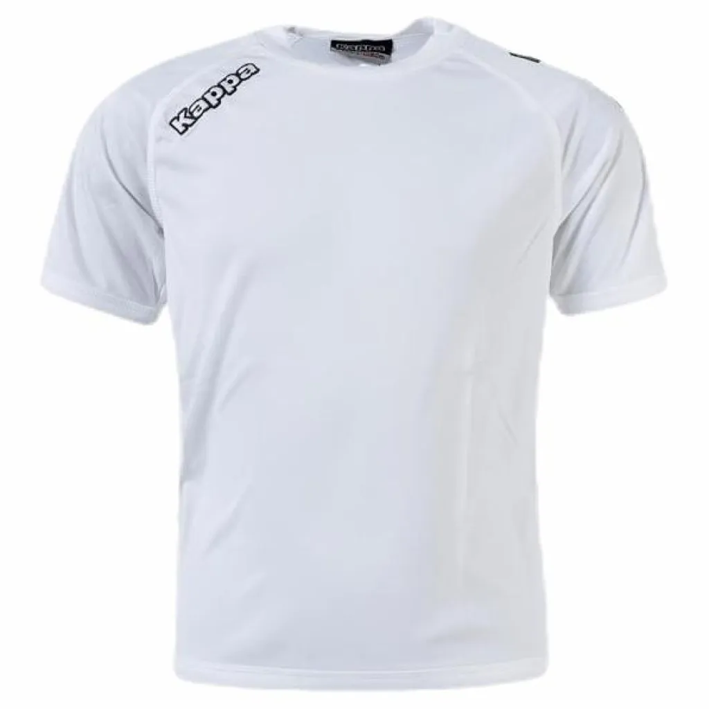 Kombat Shirt S/S Veneto White*Kappa Hot