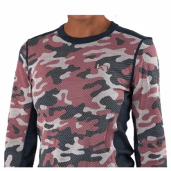 Kongle Long Sleeve Shirt Blue/Patterned*Kari Traa Outlet