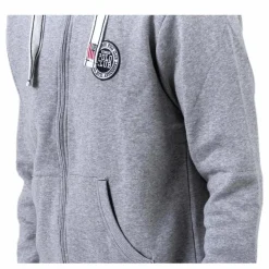 Krew Sweatshirt Full Zip Grey*Vinson Polo Club Clearance