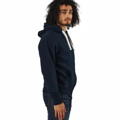 Vinson Polo Club Krew Sweatshirt Full Zip Blue Blå Best