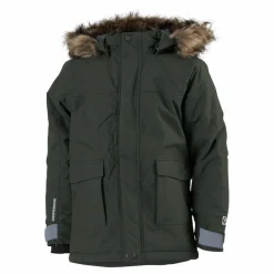 Kure Kids Parka 4 Deep Green*Didriksons Clearance