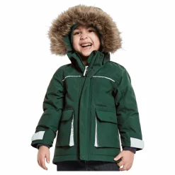 Kure Kids Parka 5 Green*Didriksons Online