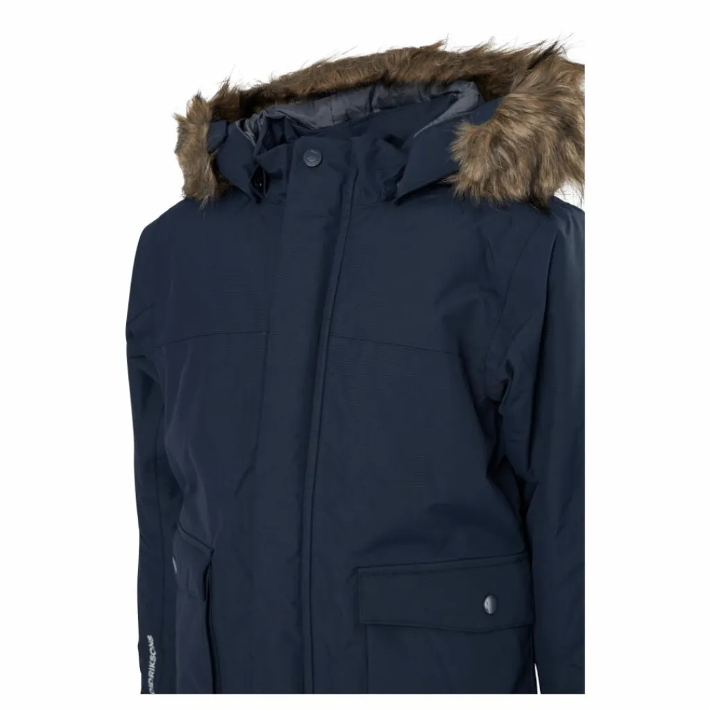 Kure Kids Parka 4 Navy*Didriksons Discount