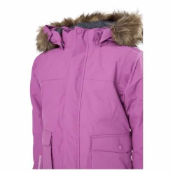 Didriksons Kure Kids Parka 4 Radiant Purple Lila Clearance