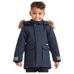 Didriksons Kure Parka 3 Blue Blå Outlet