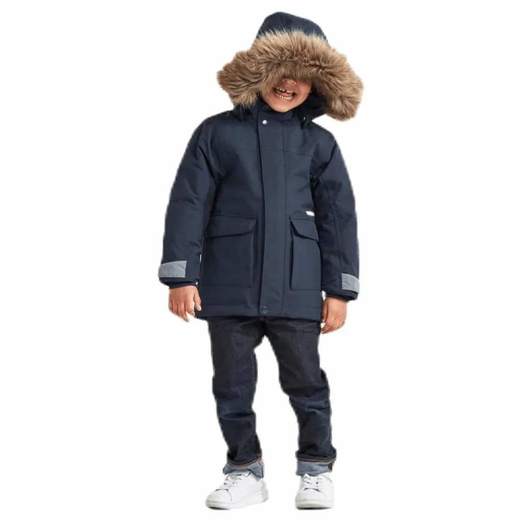 Didriksons Kure Parka 3 Blue Blå Outlet