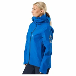 Didriksons Kya Wns Jkt 2 Blue Blå Hot