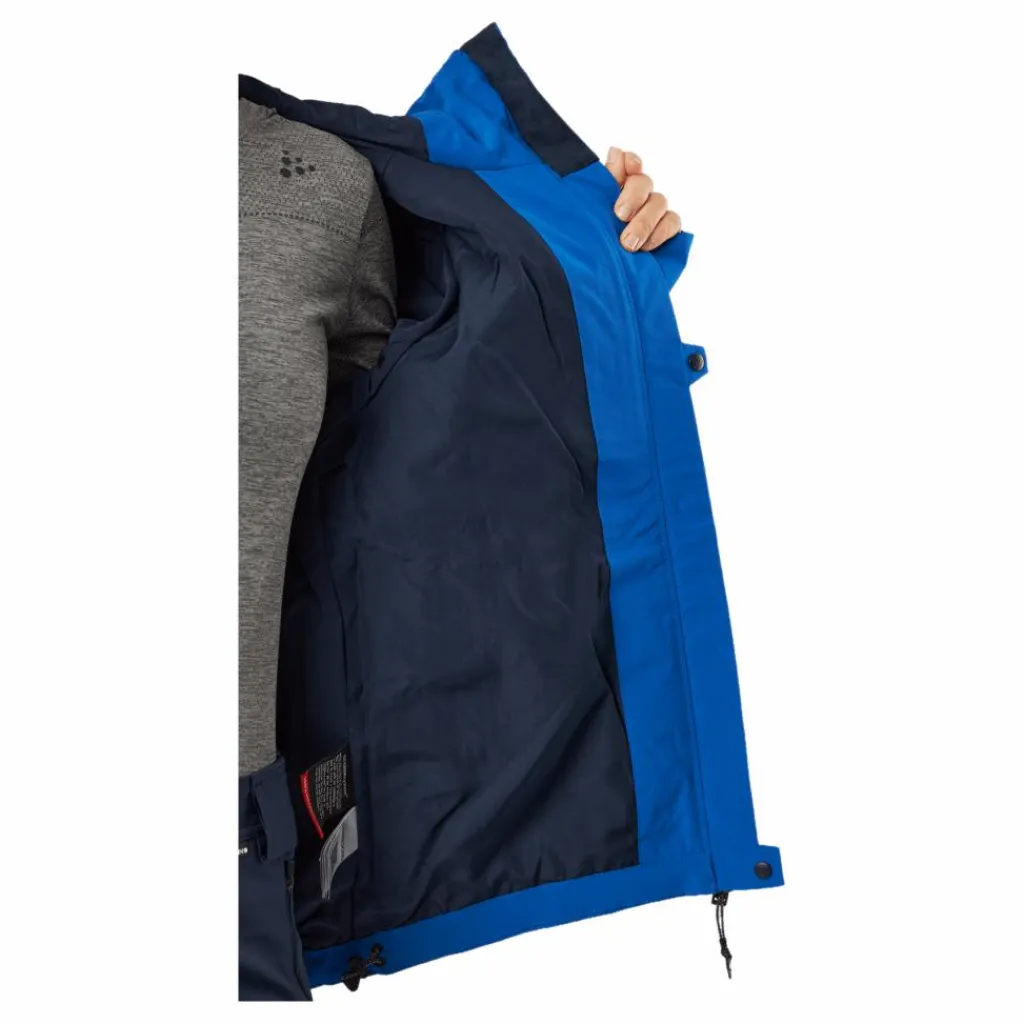 Didriksons Kya Wns Jkt 2 Blue Blå Hot