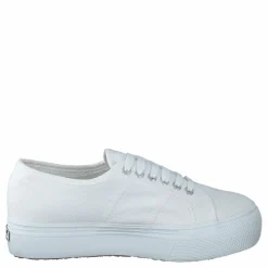 Superga Lady 2790-Cotw Linea and Down 901 white Vit Outlet