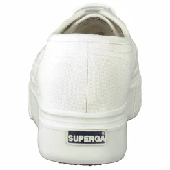 Superga Lady 2790-Cotw Linea and Down 901 white Vit Outlet