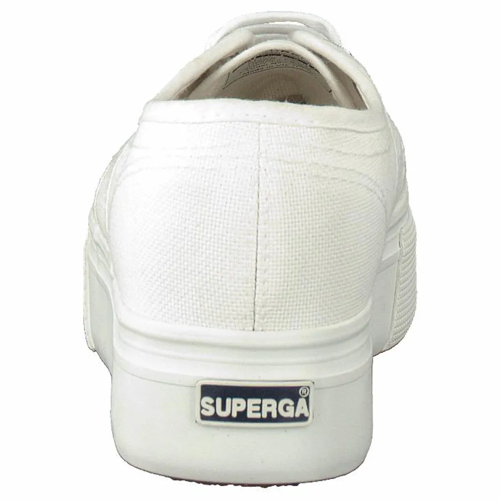 Superga Lady 2790-Cotw Linea and Down 901 white Vit Outlet
