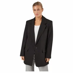 Only Lana-berry Long Sleeve Blazer Black Svart Discount