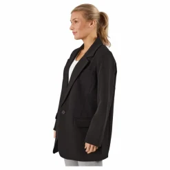 Only Lana-berry Long Sleeve Blazer Black Svart Discount