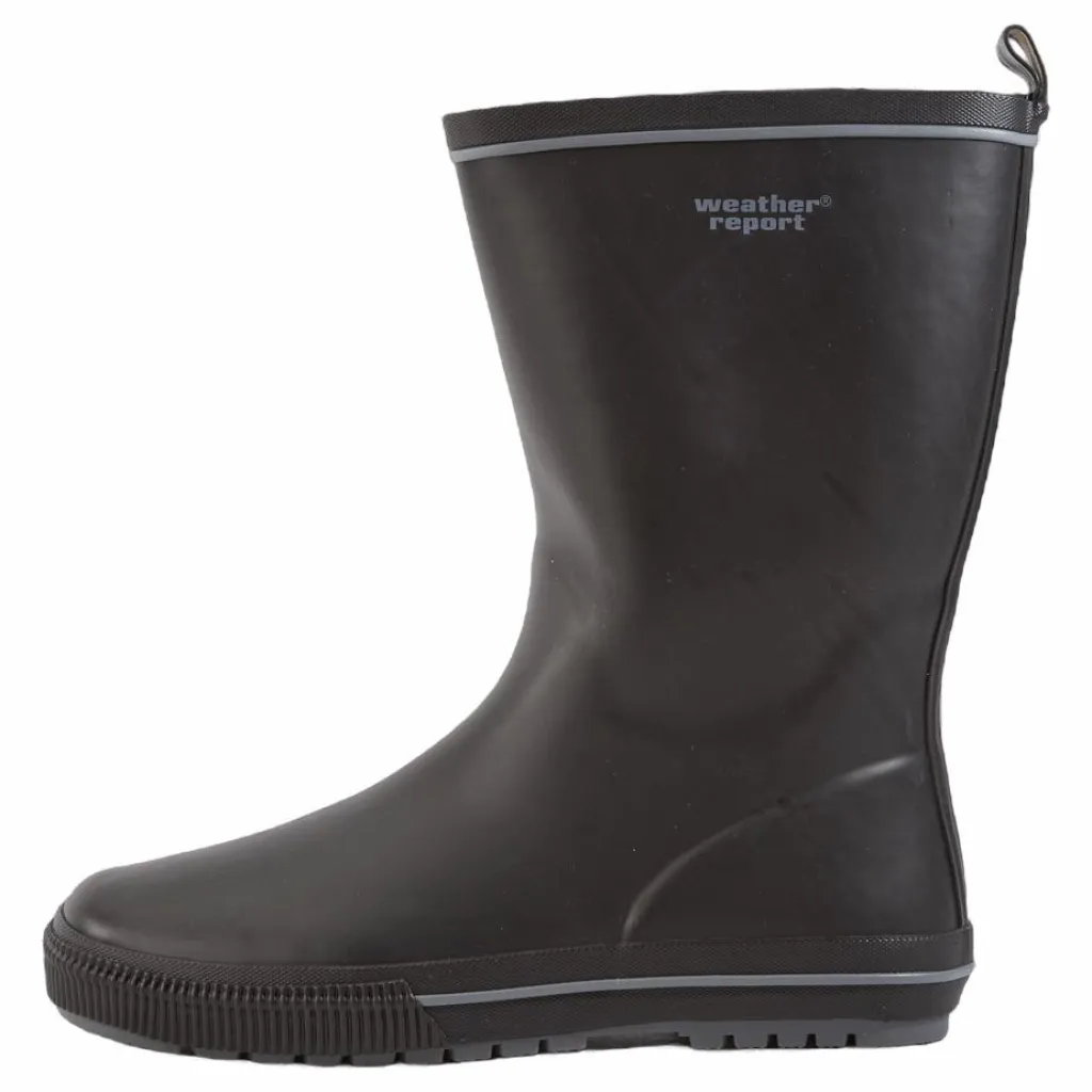 Lanbota Rubber Boot Black*Weather Report Sale