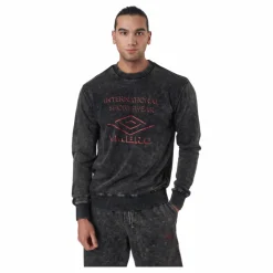 Large Logo Sweat Black*Umbro Hot
