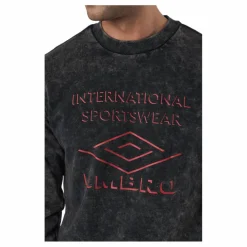 Large Logo Sweat Black*Umbro Hot