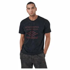 Umbro Large Logo Tee Black Svart Online