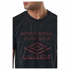 Umbro Large Logo Tee Black Svart Online
