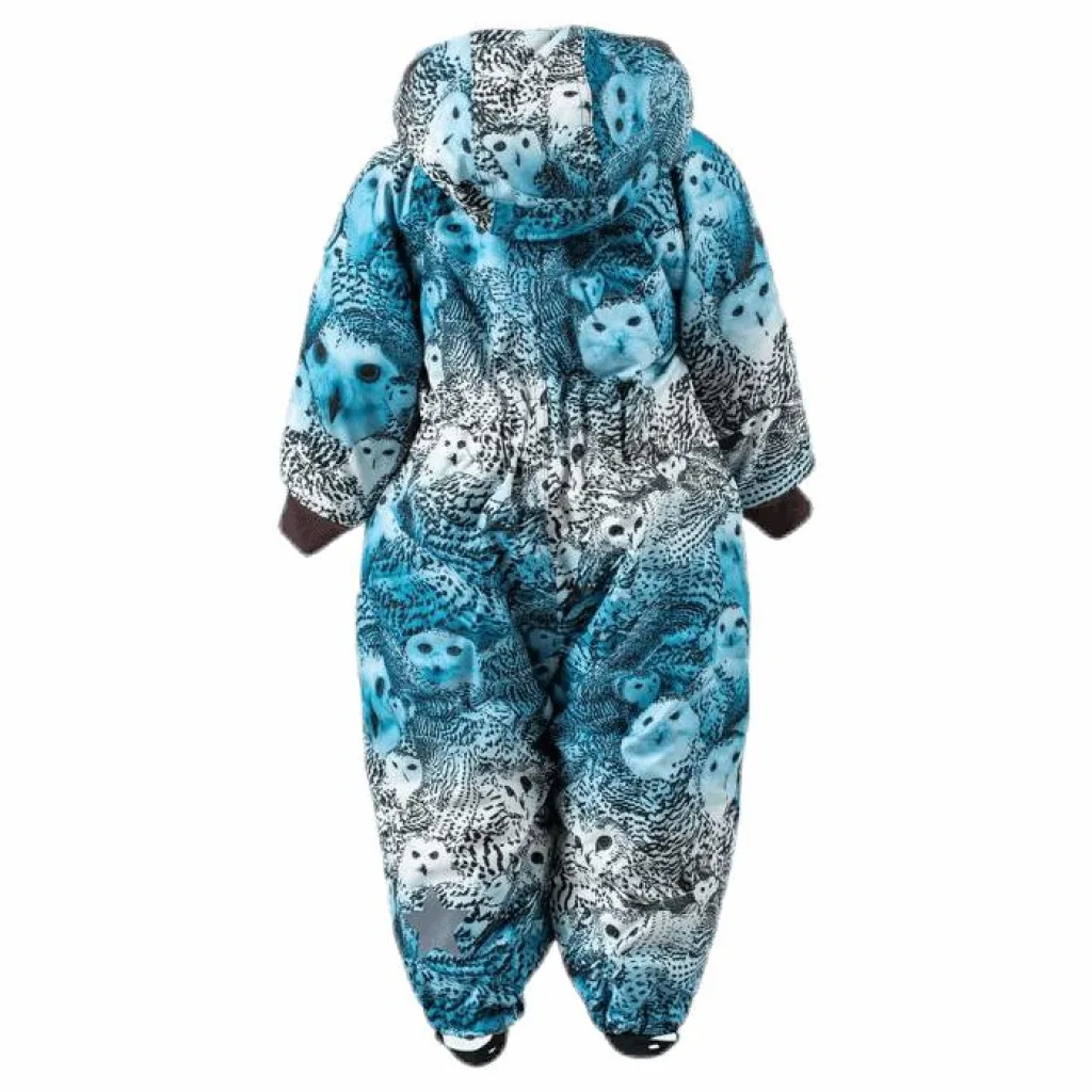 Racoon Lars Snowowl Suit Blue Blå Discount