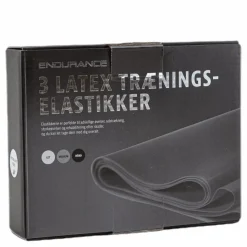 Latex strap 3 pcs set Grey*Endurance Clearance