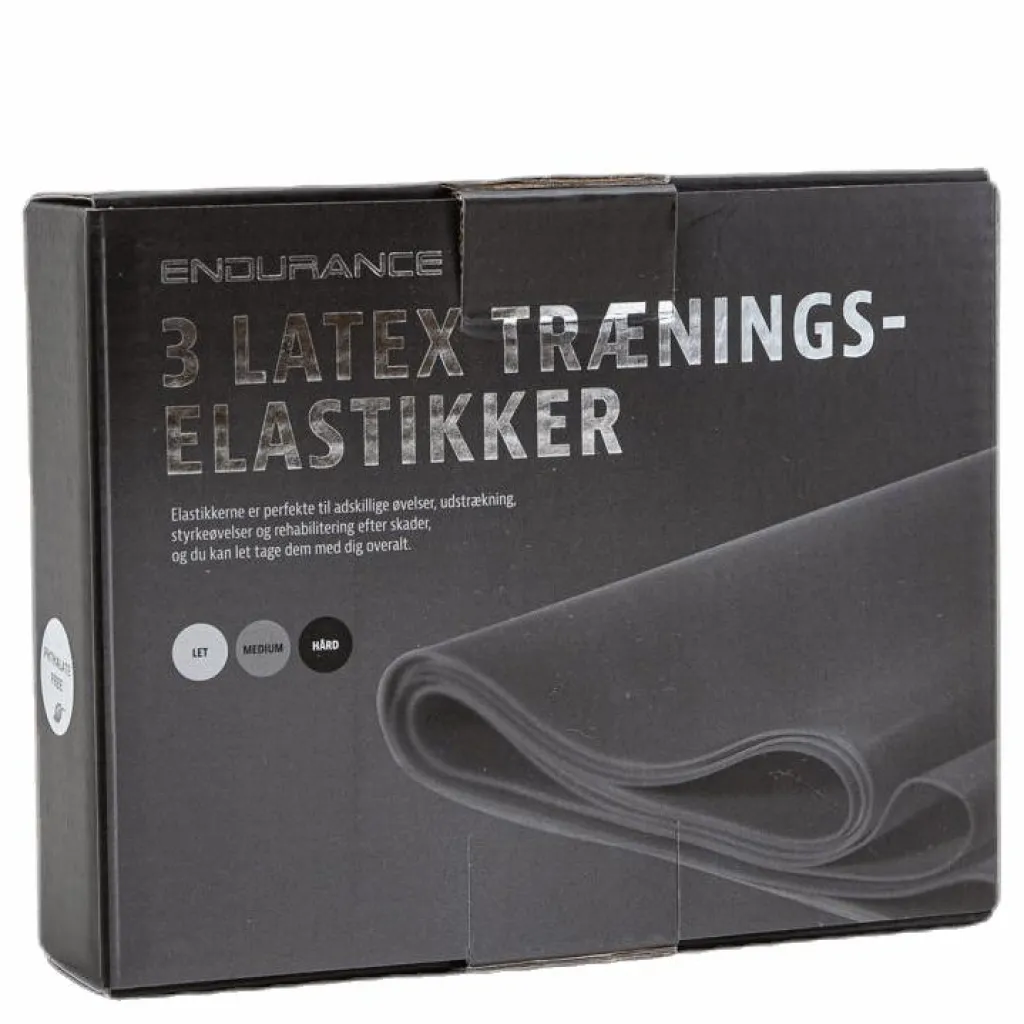 Latex strap 3 pcs set Grey*Endurance Clearance