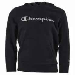 Champion Legacy Hoodie Junior Black Svart