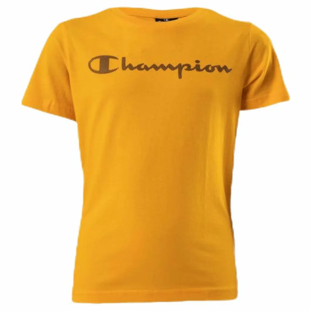 Champion Legacy T-Shirt Junior Yellow Gul Sale