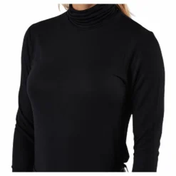 Only Lela Life L/S Rollneck Top Jrs Black Svart Hot