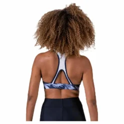 Reebok Les Mills Hero Racer Bra Blue/White Flerfärgad Clearance