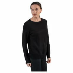 Lesly Kings L/S Pullover Knt Black*Only Online