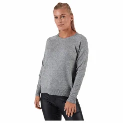 Lesly Kings L/S Pullover Knt Grey*Only Discount