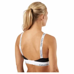 Calvin Klein Lght Lined Bralette Black Svart Online