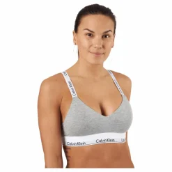 Lght Lined Bralette Grey*Calvin Klein Discount
