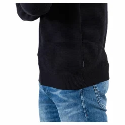 Jack & Jones Liam Knit Crew Neck Black Svart Best