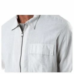 Jack & Jones Life Linen Shirt Ls One Pocket White Vit Best